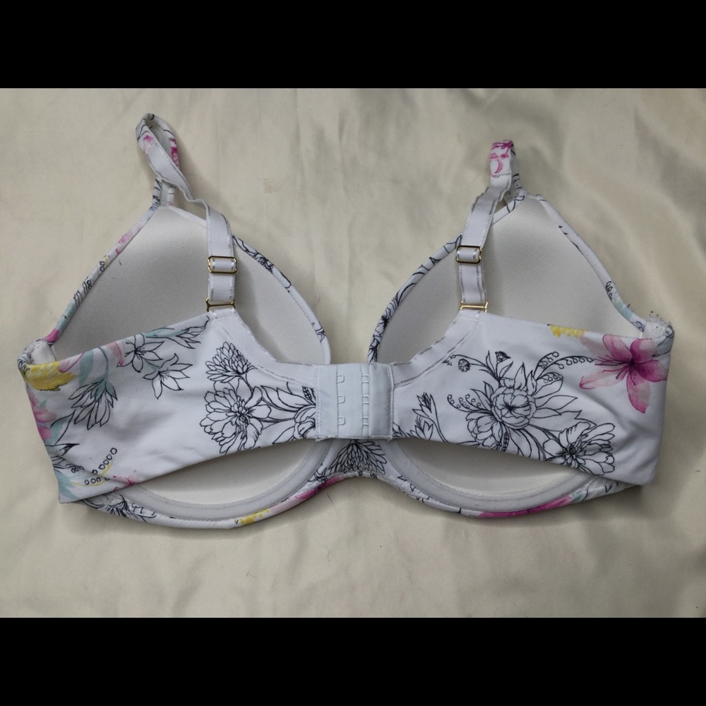 Soma Floral Bra & Panty Set 36DD/M - Picture 3 of 8